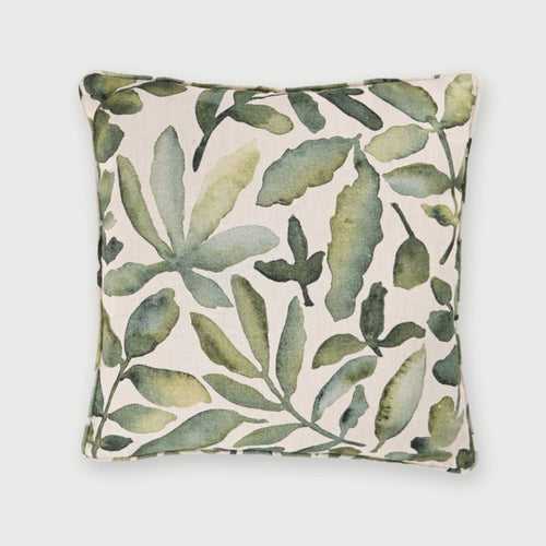 Flora Ivory Linen Cushion Cover by Sanctuary Living