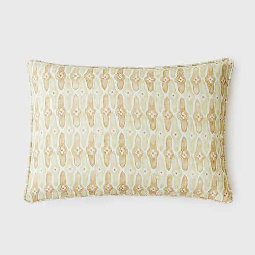 Mosaic Sand Oblong Cushion Cover by Sanctuary Living