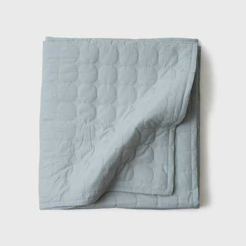 Zen Duck Egg Quilted Bedding Set (Set of 3) by Sanctuary Living