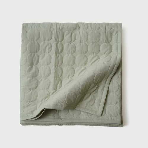 Zen Sage Quilted Bedding Set (Set of 3) by Sanctuary Living