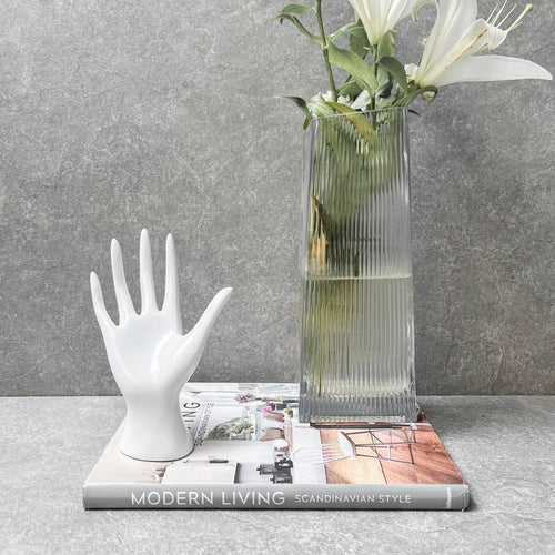 The White Hand Sculpture