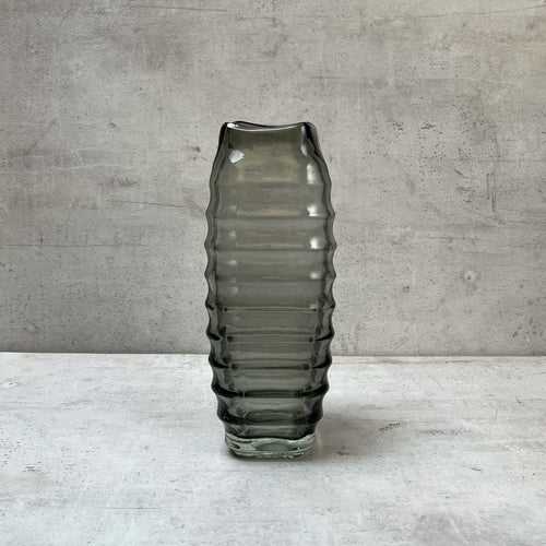 Hudson Smoky Glass Vase (Small)