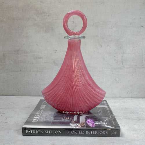 Hayden Pink Opulent Glass Vase