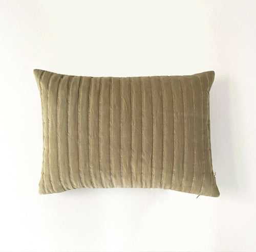 Eden Striped Sand Oblong Cushion Cover by Sanctuary Living