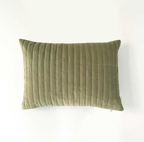 Eden Striped Fern Oblong Cushion Cover by Sanctuary Living