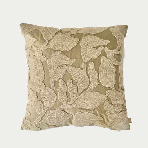 Cascade Embroidered Sand Cushion Cover by Sanctuary Living