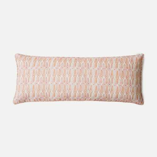 Mosaic Blush Lumbar Cushion Cover by Sanctuary Living