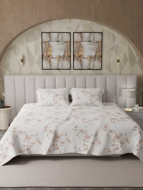 Moda Printed Cotton Bed Sheet by Houmn
