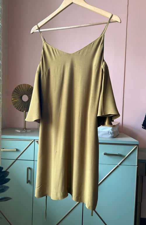 Olive Summer Dress (PL-101)