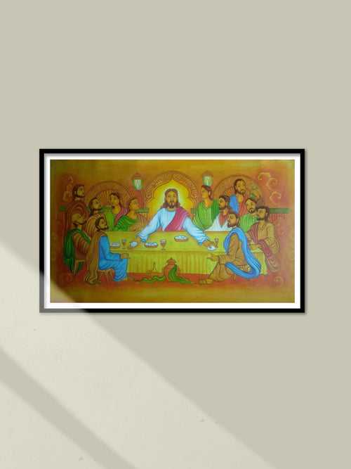 Last Supper in Kerala Mural by Adarsh