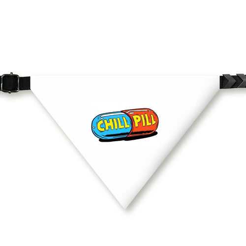 PawsIndia Pet Bandana - Chill Pill