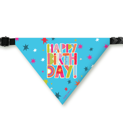 PawsIndia Pet Bandana - Happy Birthday