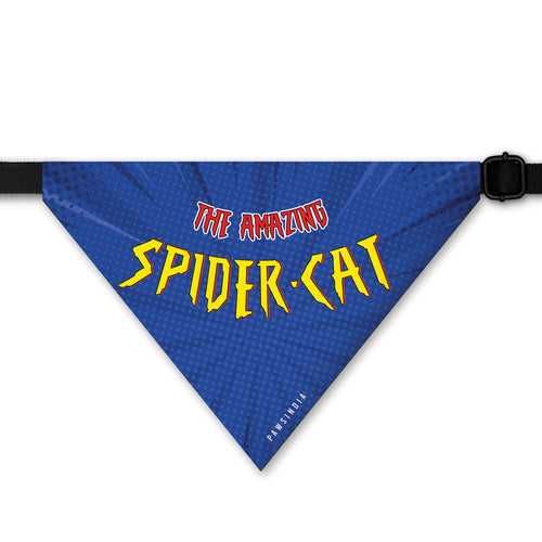 PawsIndia Cat Bandana - Spider Cat