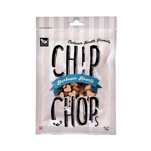 Chip Chops Barbeque Hearts (70 Grams)