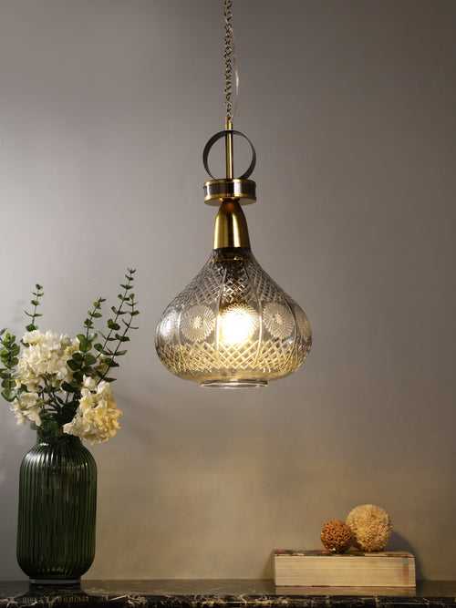 Brinkley Smoky Pendant Light