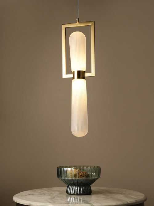 Carillon Frosted Glass LED Pendant Light
