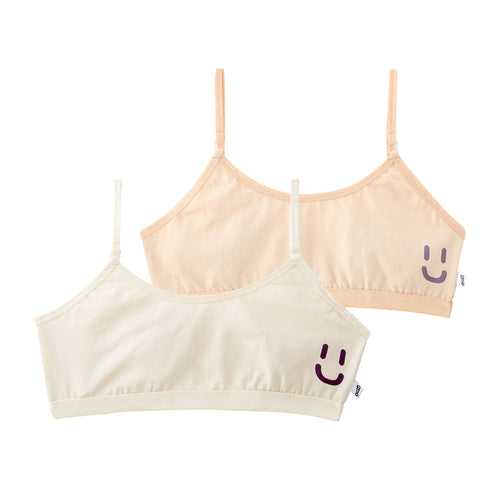 Creamy 2-Pack Training Bras