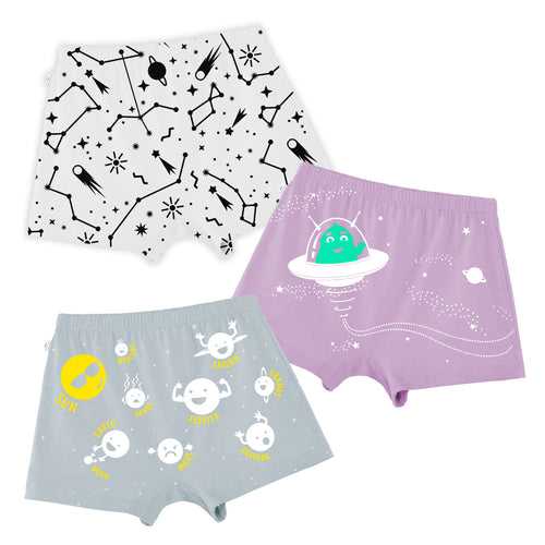 Spaced Out 3-Pack Girl Boxers