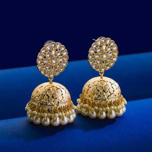 Honeycomb Jhumkas