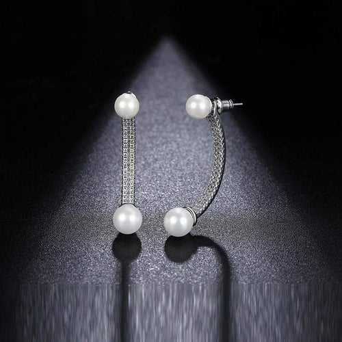 Lunar Pearl Studs