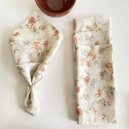 Flora - Set of 2 Table Napkins