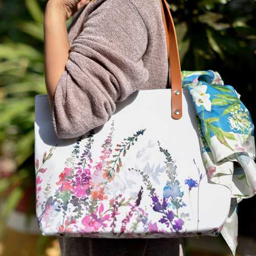 Lilac Fields-Handbag
