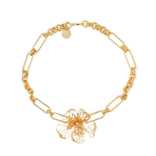 Fiore oro Necklace