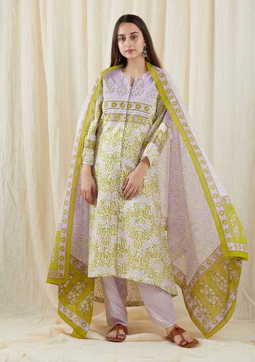 Lilac Salwar