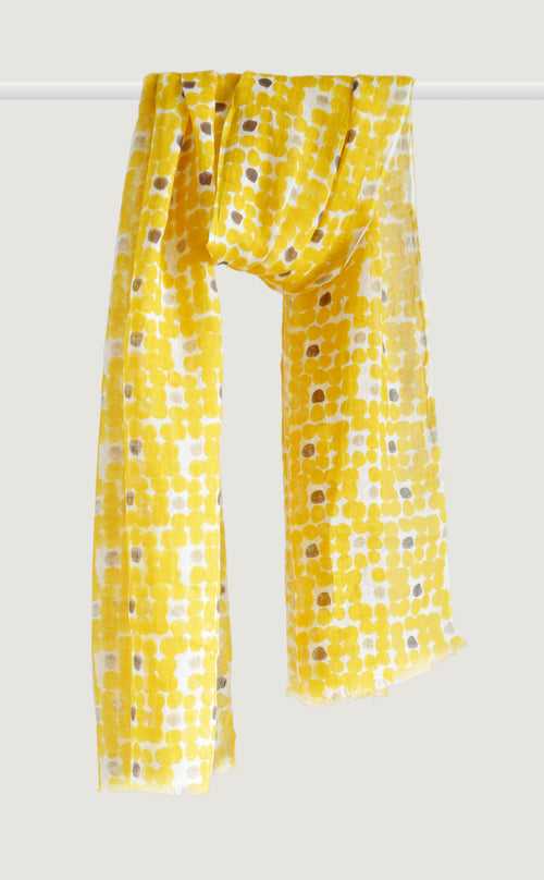 Yellow Linen Polka