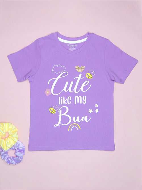 Cute Like My Bua Kids T-Shirt