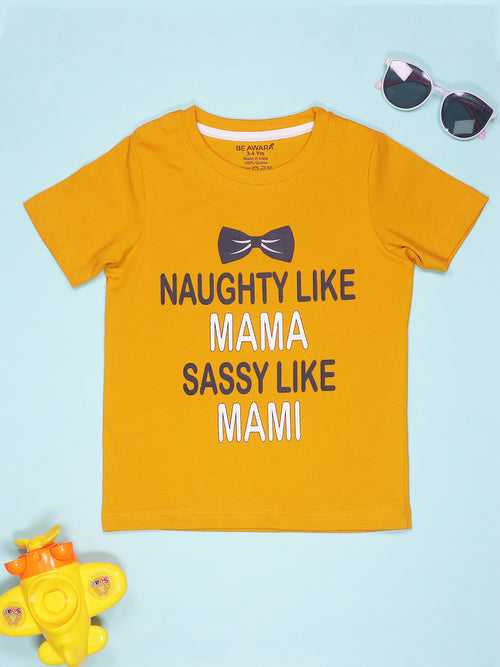 Naughty like Mama Kids T-Shirt