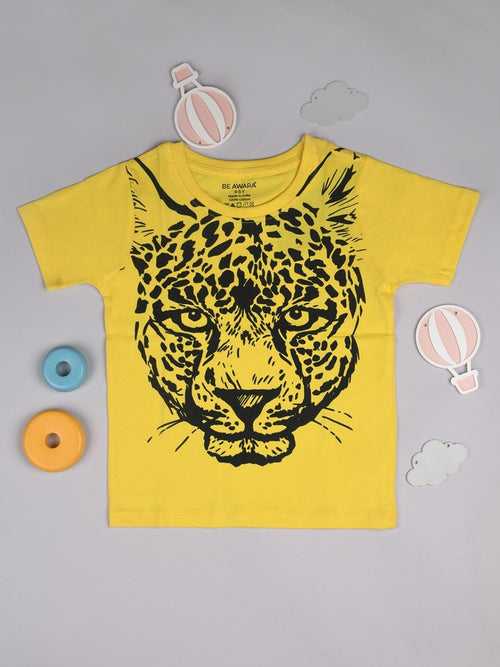 Leopard Print Kids T-Shirt