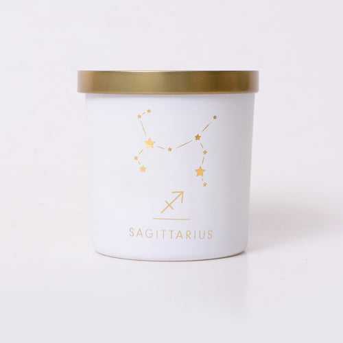 Sagittarius Zodiac Candle - Set of 2