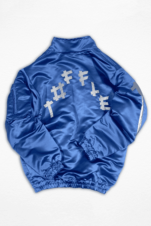 Blue Athleisure Jacket