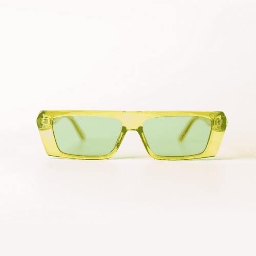 MonkStory Street Acetate Unisex Sunglasses - Frosty Green