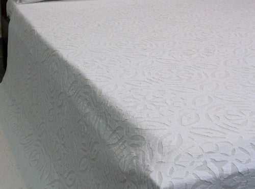Bedspread Applique White 102