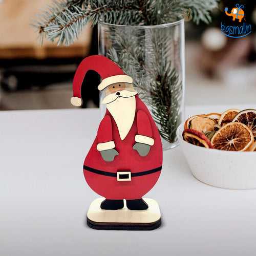 Santa Wooden Decorative