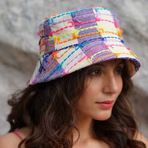 Jacquard Bucket Hat - Multi