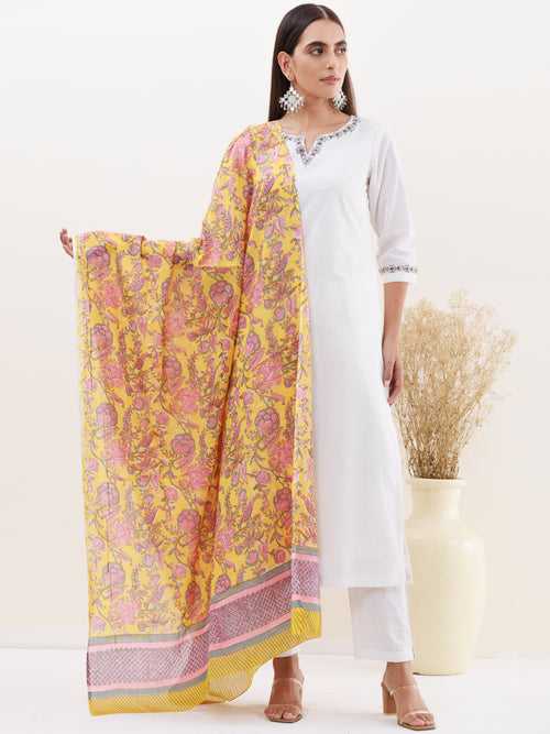 Gulmarg Rasam Set Of Kurta Pants Dupatta