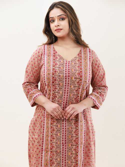 Gazal Suhani Straight Kurta