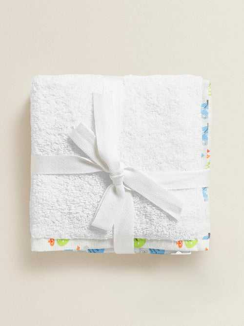 'Birdie Print’ Organic Junior Towel Set