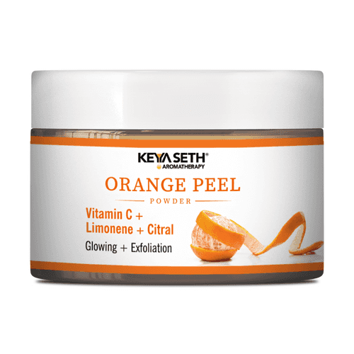 Orange Peel Powder Vitamin C Face Pack for Women & Men, Glowing Skin Exfoliation