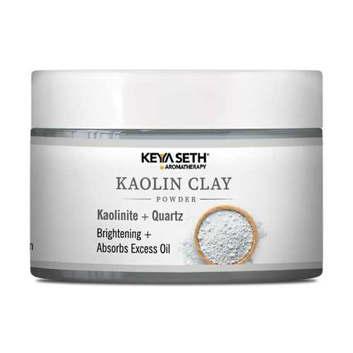 Kaolin Clay Powder Face Pack For Women & Men, Brightening + Absorbs Excess Oil