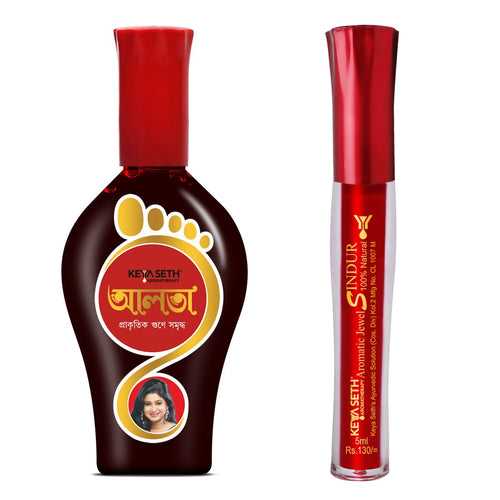 Aromatic Aalta 1Pcs + 100% Natural Aromatic Liquid Red Sindoor 1Pcs