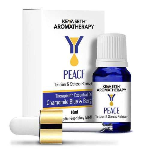Peace - Tension & Stress Reliever- Natural Therapeutic Essential Oil Blend of Chamomile blue & Bergamot 10ml