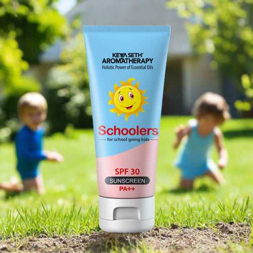 Schoolers Sunscreen SPF 30 PA++ for Kids Mineral Based Lotion -Paraben & Sulfate Free