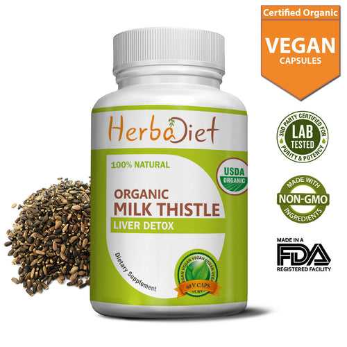 Organic Milk Thistle Capsules