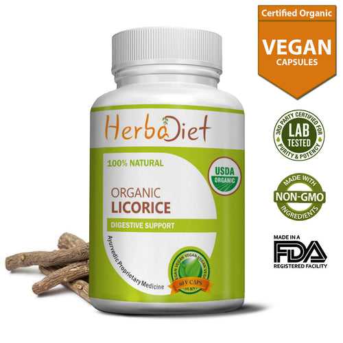 Organic Licorice Root Capsules