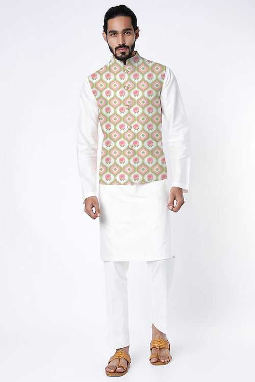 Printed Nehru Jacket