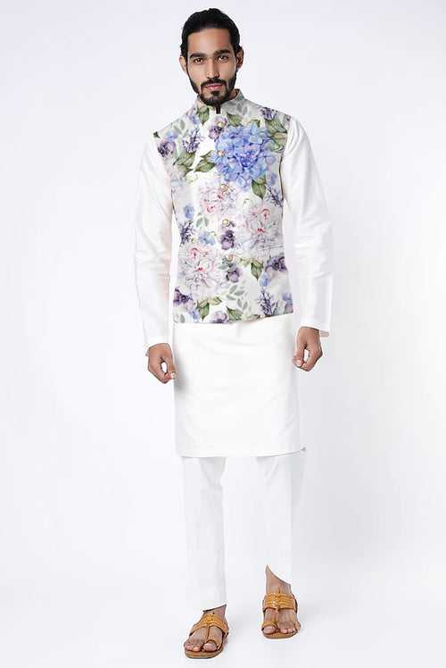 Printed Nehru Jacket